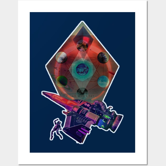 no mans sky Wall Art by store of art